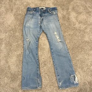 Vintage broken in Levi’s 517